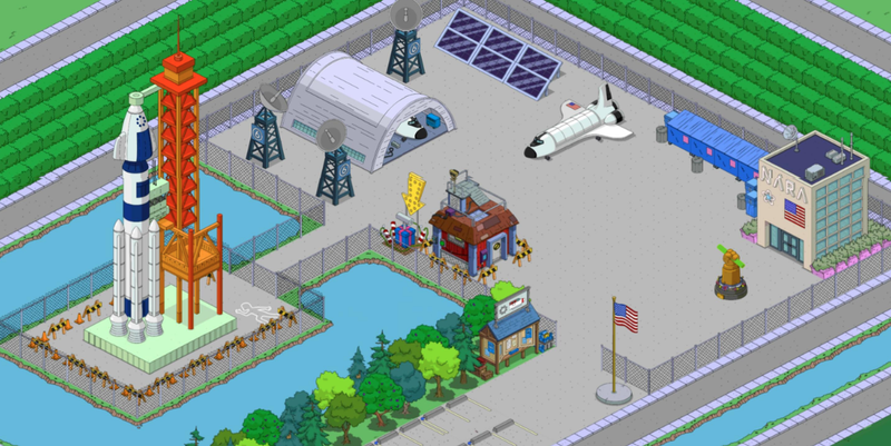 Illustration for article titled The Mystery Of The Space Shuttle In That Simpsons Episode Where Homer Went To Space
